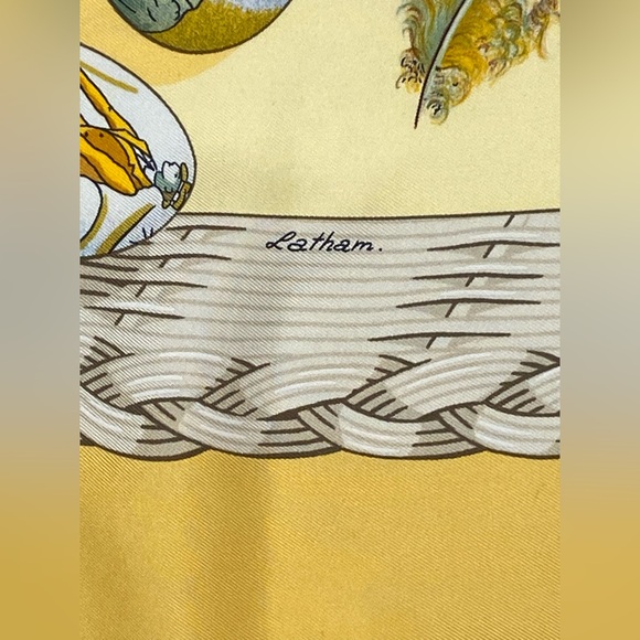 Hermes Vintage Scarf Couvee D Hermes Carre 90 Katy Latham - Picture 5 of 16